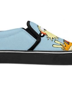 Kicks Calvin And Hobbes Slip Ons