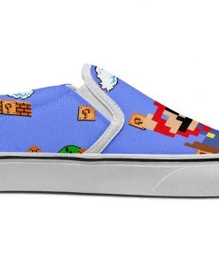 Kicks Super Mario 8Bit Slip Ons