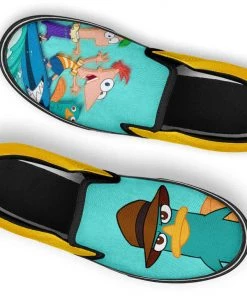Kicks Phineas And Ferb Slip Ons 17 Kicks Phineas And Ferb Slip Ons