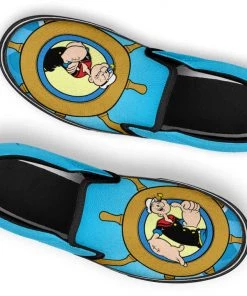 Kicks Popeye The Sailorman Slip Ons