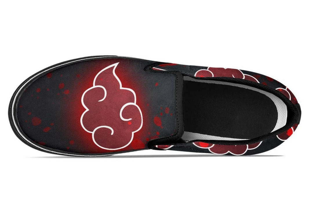 Kicks Akatsuki Slip Ons 6 Kicks Akatsuki Slip Ons