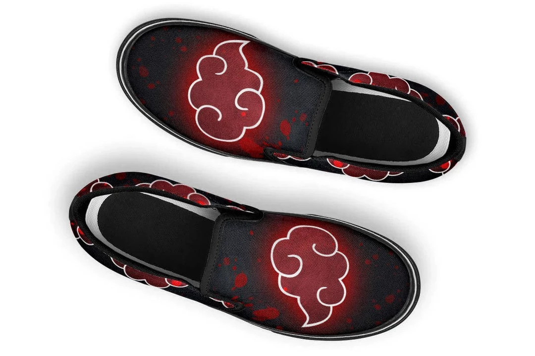 Kicks Akatsuki Slip Ons 8 Kicks Akatsuki Slip Ons