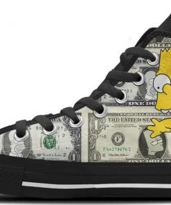 Kicks Bart Simpson High Tops
