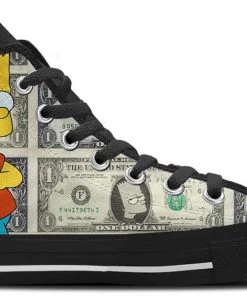 Kicks Bart Simpson High Tops