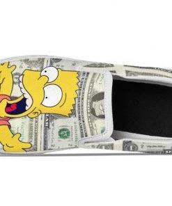 Kicks Bart Simpson Slip Ons