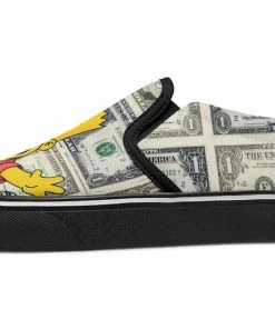 Kicks Bart Simpson Slip Ons