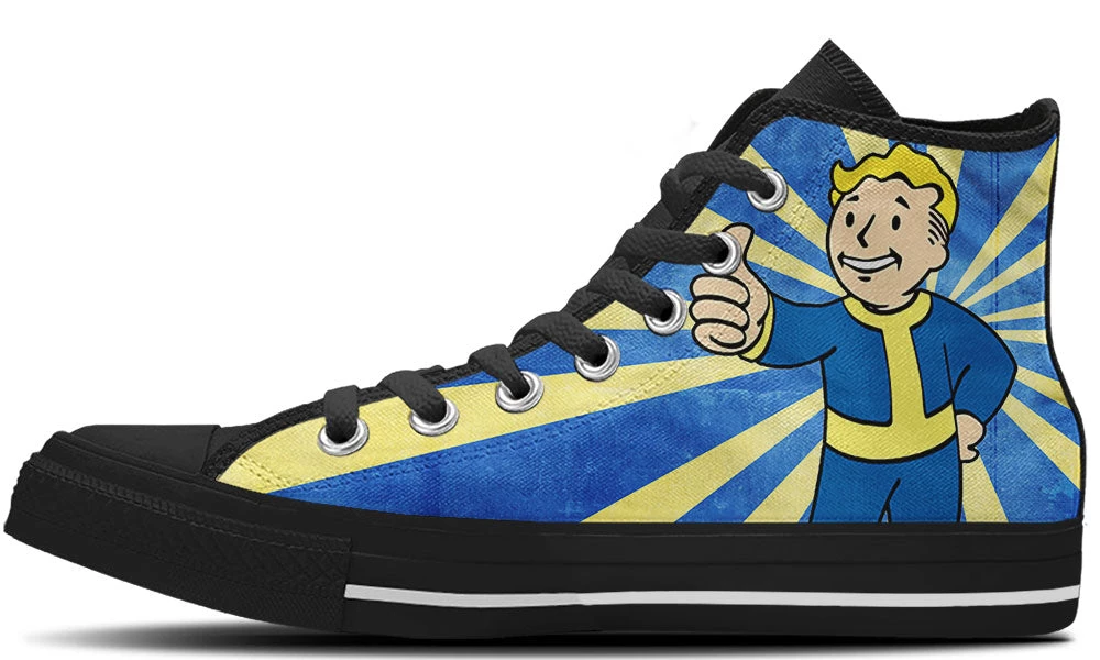 Kiks Vault Boy High Tops 5 Kiks Vault Boy High Tops
