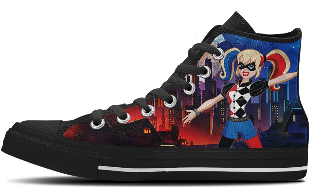 Kiks Harley Quinn DCSG High Tops 5 Kiks Harley Quinn DCSG High Tops
