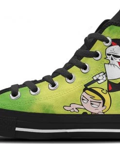 Kiks The Grim Adventures Of Billy And Mandy High Tops 7 Kiks The Grim Adventures Of Billy And Mandy High Tops