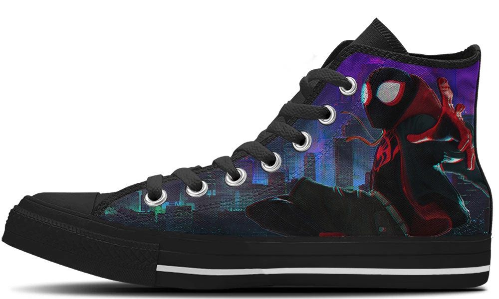 Kicks Spider Man: Miles Morales High Tops 5 Kicks Spider Man: Miles Morales High Tops