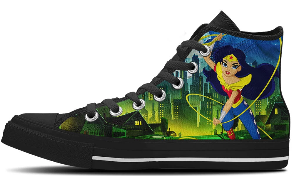 Kiks Wonder Woman DCSG High Tops 5 Kiks Wonder Woman DCSG High Tops