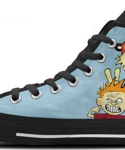 Kicks Calvin & Hobbes High Tops 7 Kicks Calvin & Hobbes High Tops