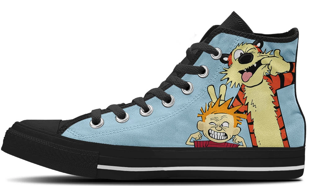 Kicks Calvin & Hobbes High Tops 4 Kicks Calvin & Hobbes High Tops