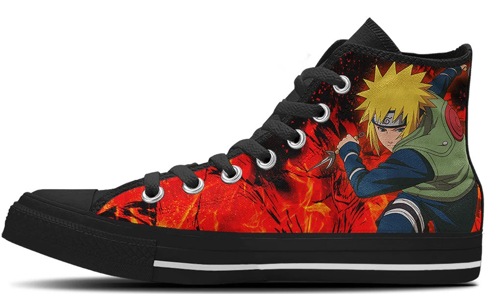 Kiks Minato Namikaze High Tops 5 Kiks Minato Namikaze High Tops