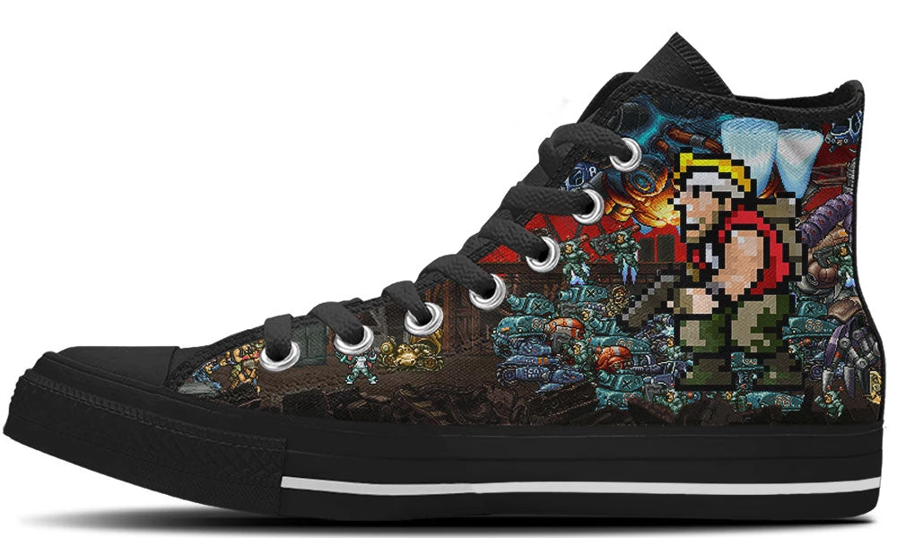 Kicks Metal Slug High Tops 5 Kicks Metal Slug High Tops