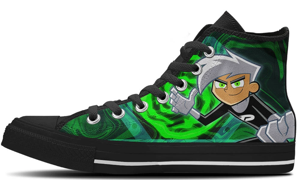Kiks Danny Phantom High Tops 5 Kiks Danny Phantom High Tops