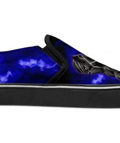 Kicks Black Panther Slip Ons
