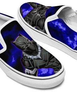 Kicks Black Panther Slip Ons