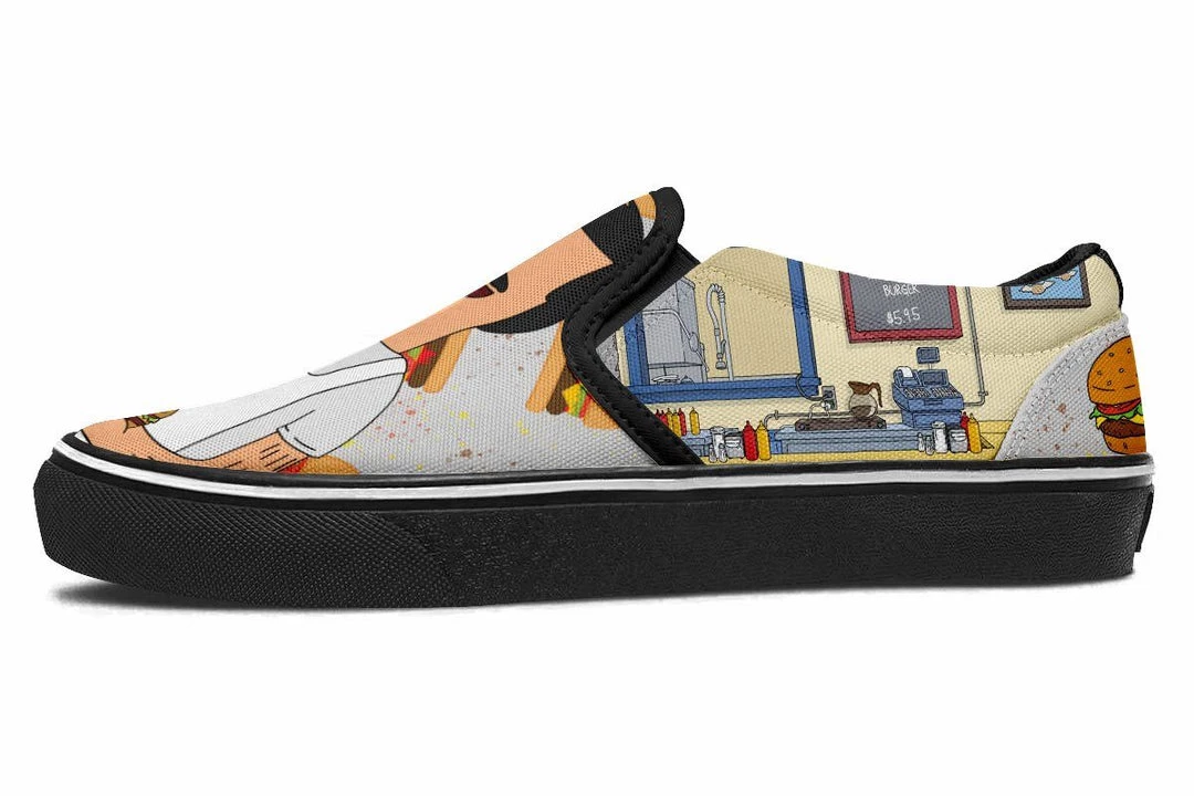 Kicks Bob's Burgers Slip Ons 10 Kicks Bob's Burgers Slip Ons