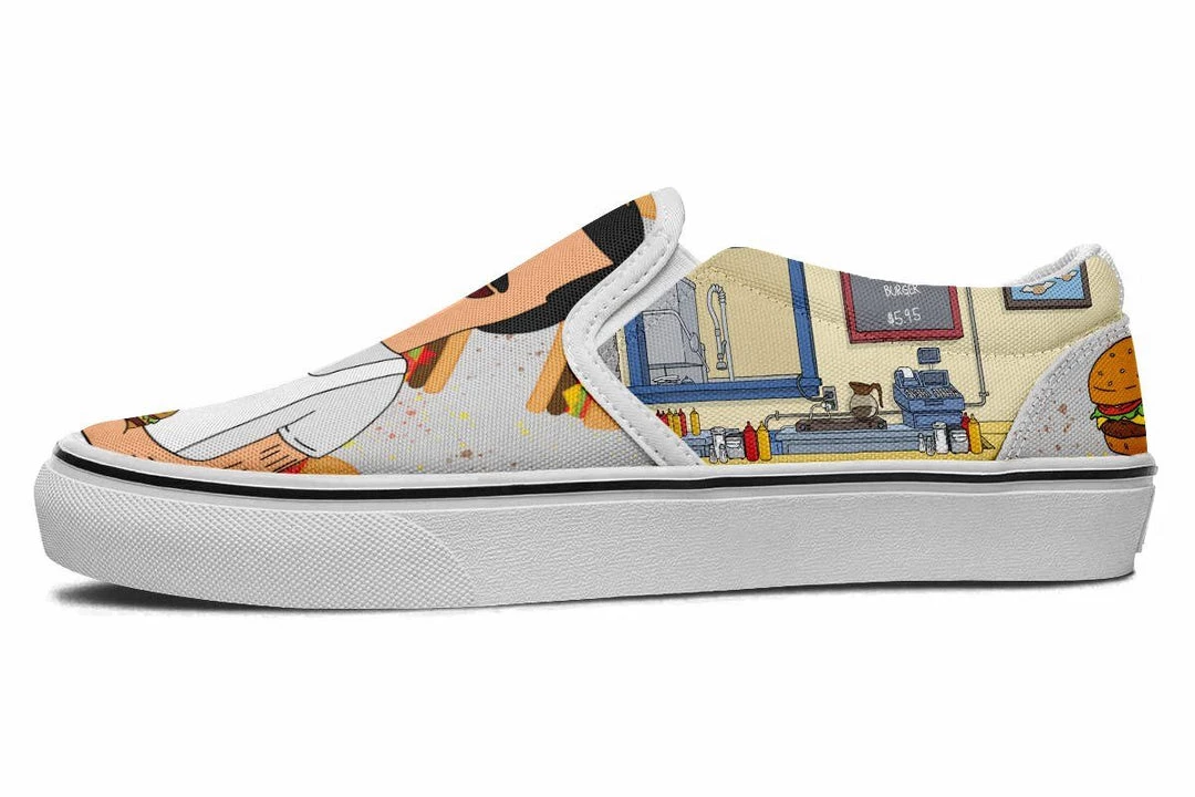 Kicks Bob's Burgers Slip Ons 9 Kicks Bob's Burgers Slip Ons
