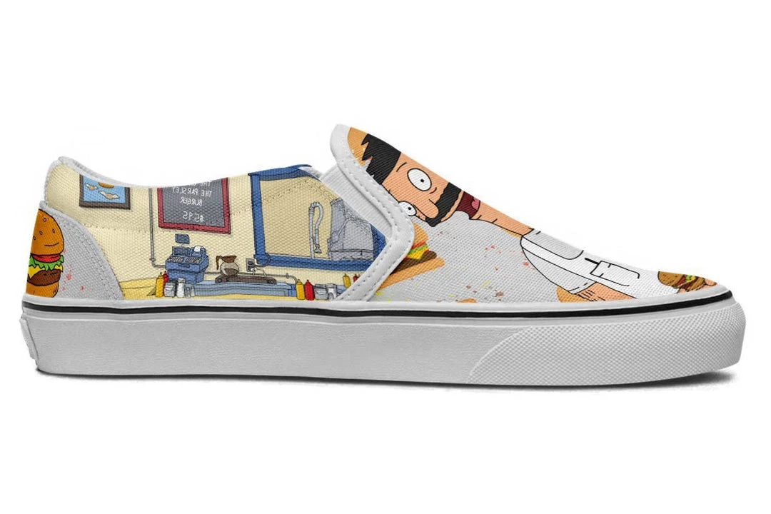 Kicks Bob's Burgers Slip Ons 11 Kicks Bob's Burgers Slip Ons