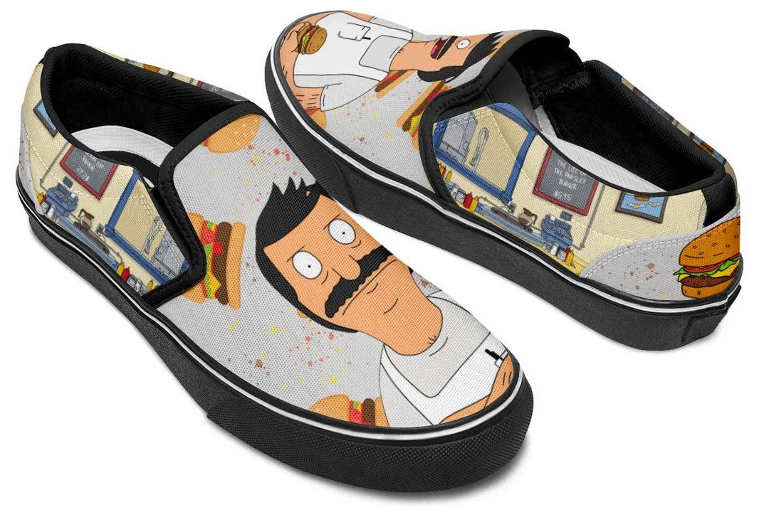 Kicks Bob's Burgers Slip Ons 8 Kicks Bob's Burgers Slip Ons