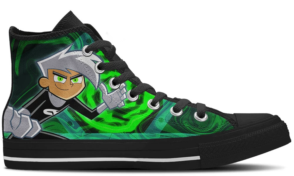 Kiks Danny Phantom High Tops 3 Kiks Danny Phantom High Tops
