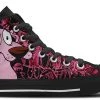 Kiks Courage The Cowardly Dog High Tops