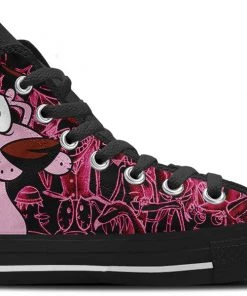 Kiks Courage The Cowardly Dog High Tops