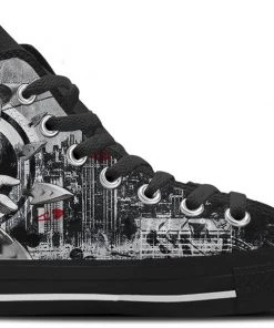 Kiks Bullseye B&W High Tops