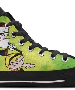 Kiks The Grim Adventures Of Billy And Mandy High Tops 9 Kiks The Grim Adventures Of Billy And Mandy High Tops