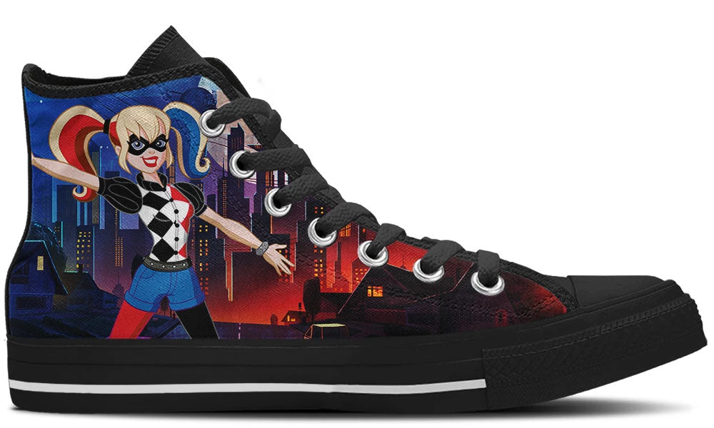 Kiks Harley Quinn DCSG High Tops 3 Kiks Harley Quinn DCSG High Tops