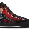 Kicks Black Widow High Tops