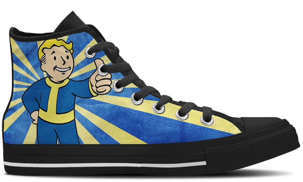 Kiks Vault Boy High Tops 3 Kiks Vault Boy High Tops