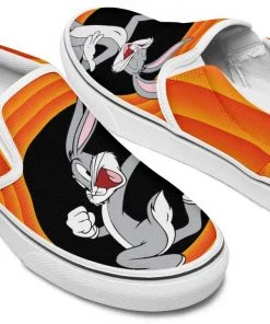 Kicks Bugs Bunny Slip Ons