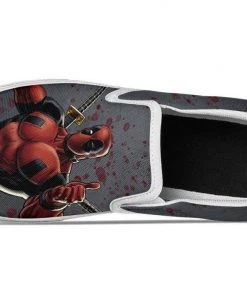 Kicks Deadpool Slip Ons