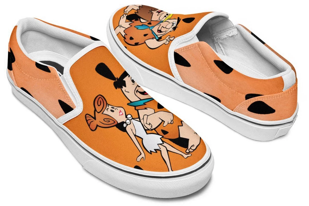 Kicks Flintstones Slip Ons 4 Kicks Flintstones Slip Ons