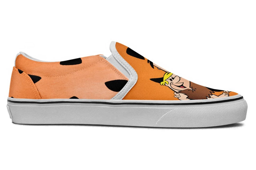 Kicks Flintstones Slip Ons 11 Kicks Flintstones Slip Ons