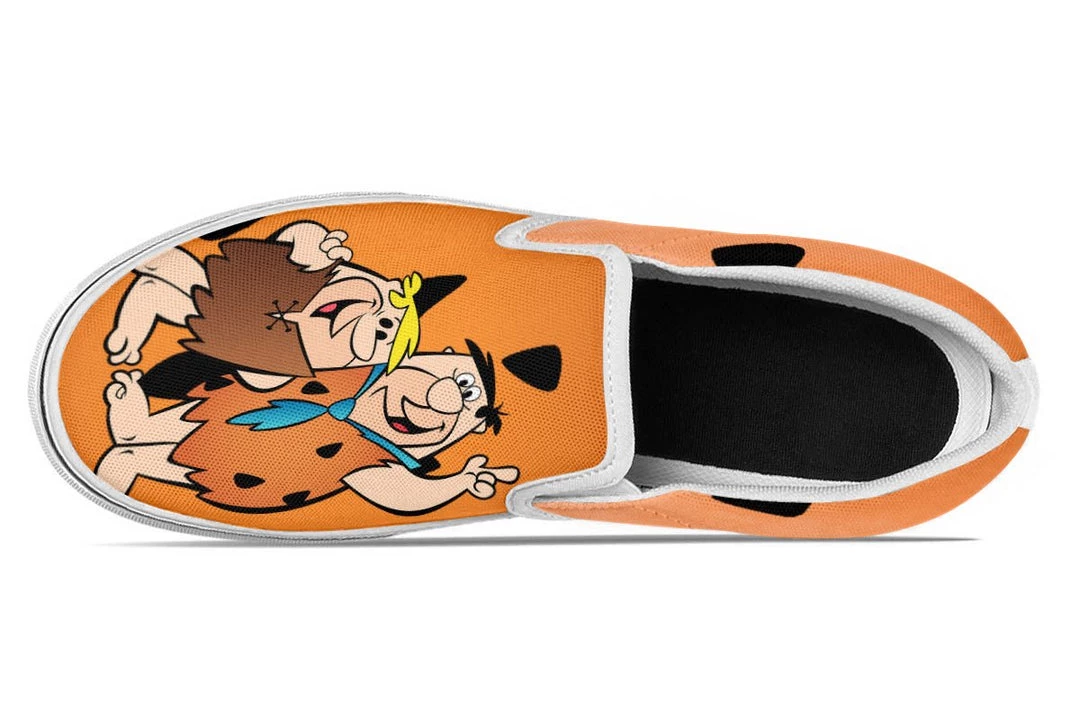 Kicks Flintstones Slip Ons 3 Kicks Flintstones Slip Ons