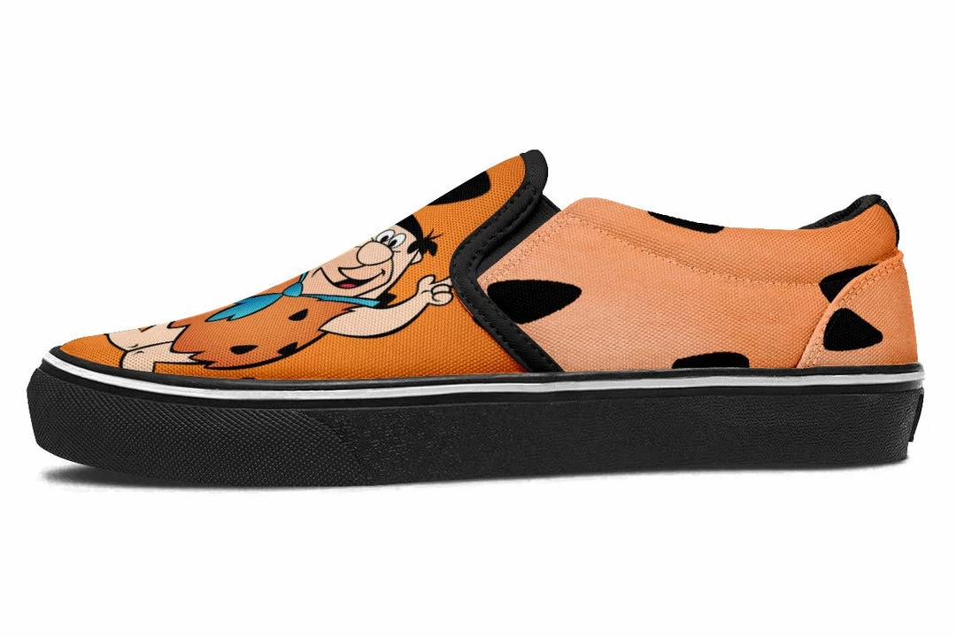 Kicks Flintstones Slip Ons 10 Kicks Flintstones Slip Ons
