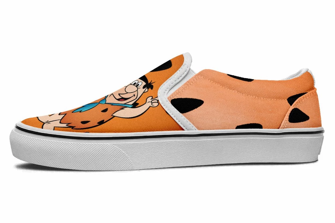 Kicks Flintstones Slip Ons 9 Kicks Flintstones Slip Ons