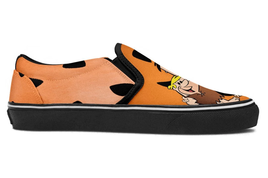 Kicks Flintstones Slip Ons 12 Kicks Flintstones Slip Ons