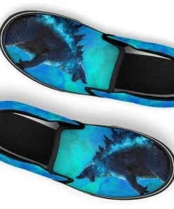 Kicks Godzilla Slip Ons