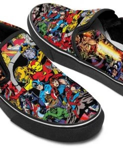 Kicks Marvel Comics Slip Ons