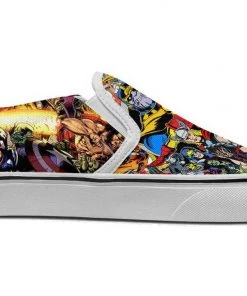 Kicks Marvel Comics Slip Ons