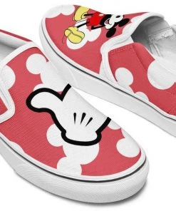 Kicks Mickey Mouse Slip Ons
