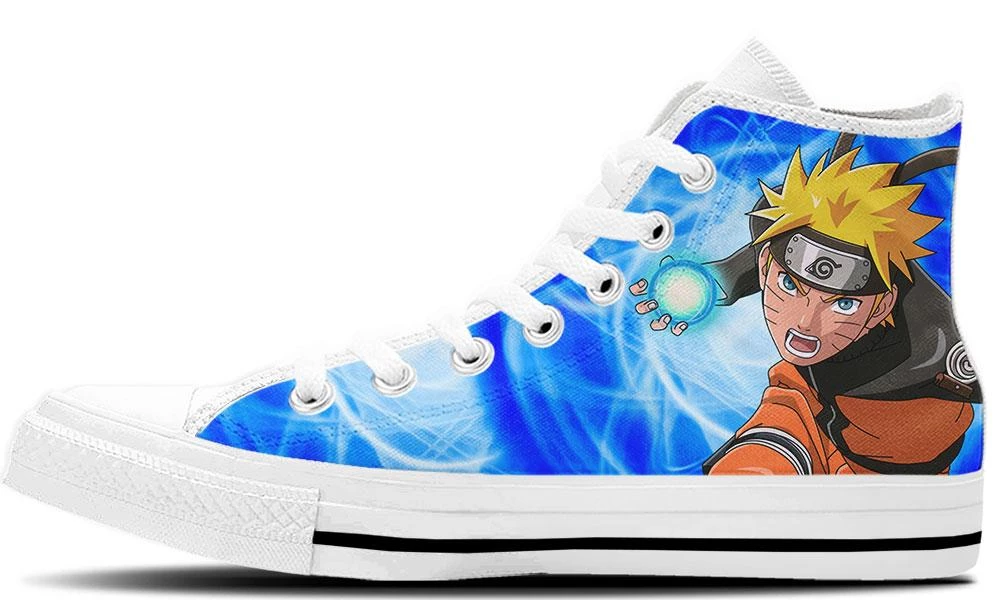 Kiks Naruto Uzumaki High Tops 4 Kiks Naruto Uzumaki High Tops