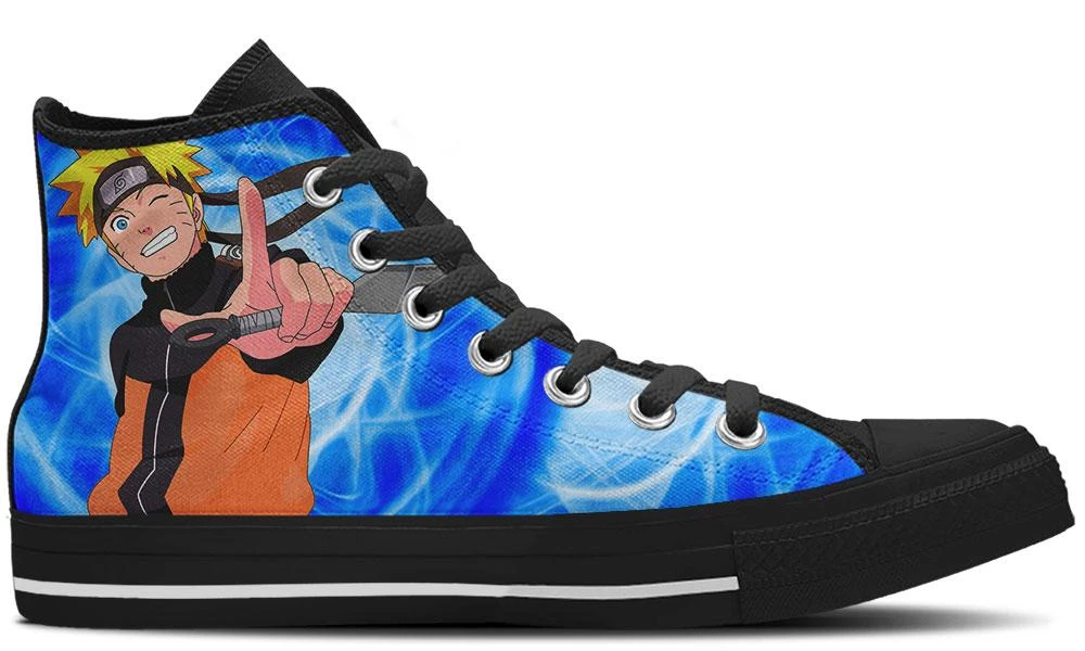Kiks Naruto Uzumaki High Tops 3 Kiks Naruto Uzumaki High Tops