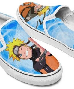 Kicks Naruto Uzumaki Slip Ons