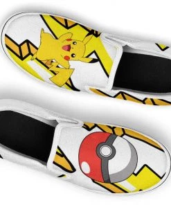 Kicks Pikachu Slip Ons